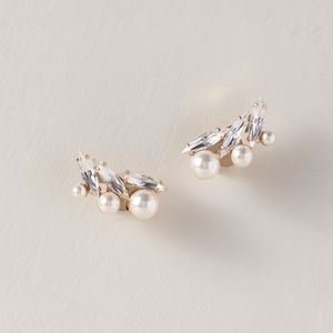 Brand New Bhldn Floral Motif Earrings